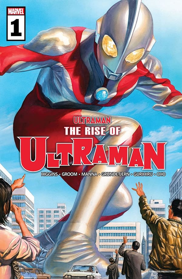 Ultraman: The Rise of Ultraman #1 cover. Credit: Marvel
