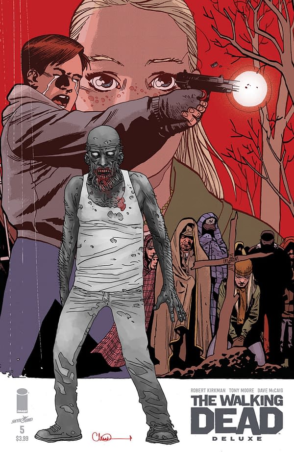 Charlie Adlard's Connecting Covers For The Walking Dead In Colour