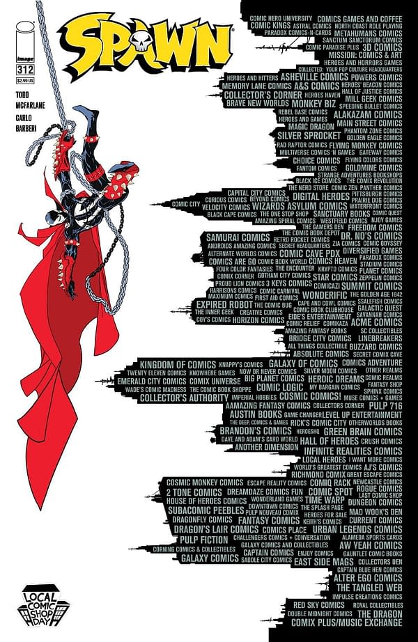 Could Spawn #312 Listing All Creators Find Room For One More?