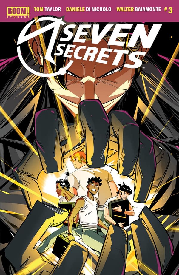 Seven Secrets #3 cover. Credit: BOOM! Studios