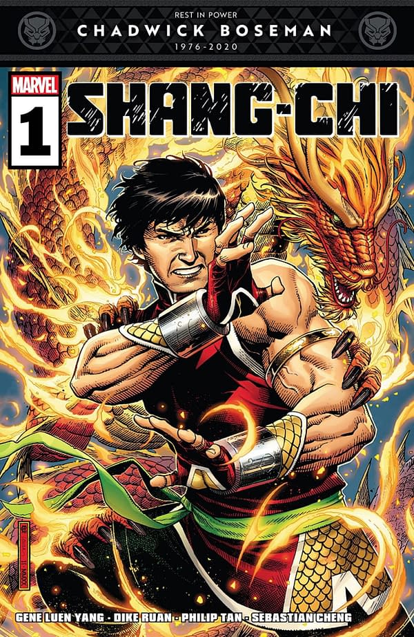 Shang-Chi #1 cover. Credit: Marvel