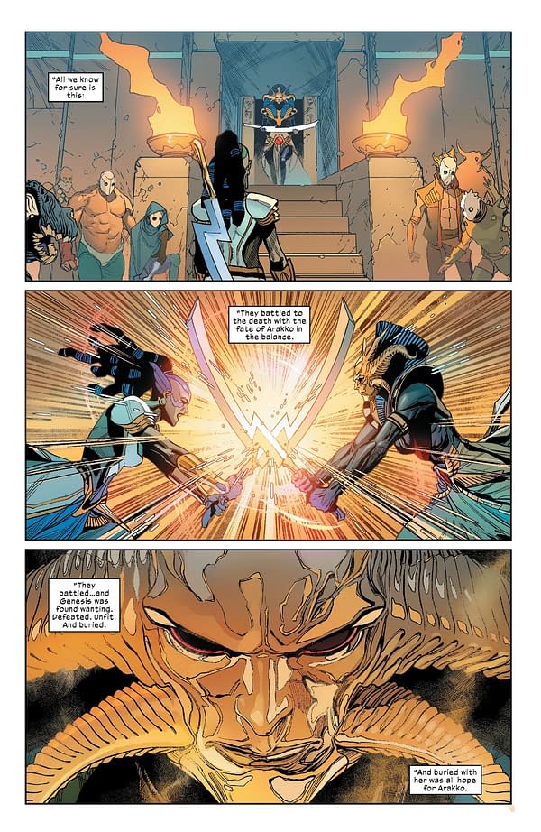 X-Men #14 Has Genesis Give Her Version Of Summoner's Tales Of Arrako