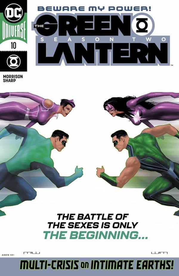 Green Lantern #10 cover