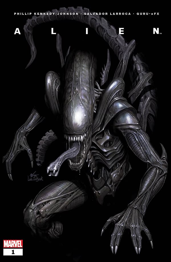 Marvel's Alien #1 by Phillip Kennedy Johnson, Salvador Larroca in March 2020