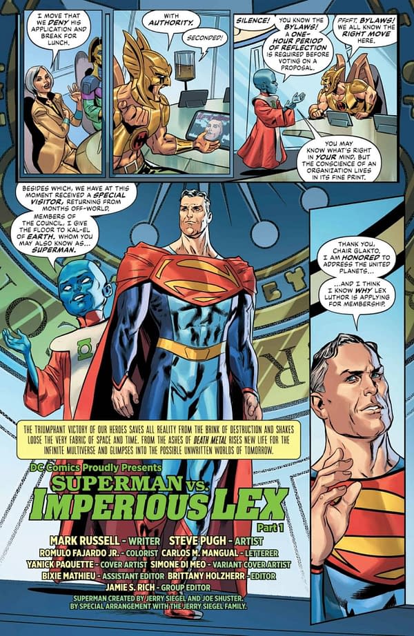 Future State: Superman Vs Imperious Rex #1