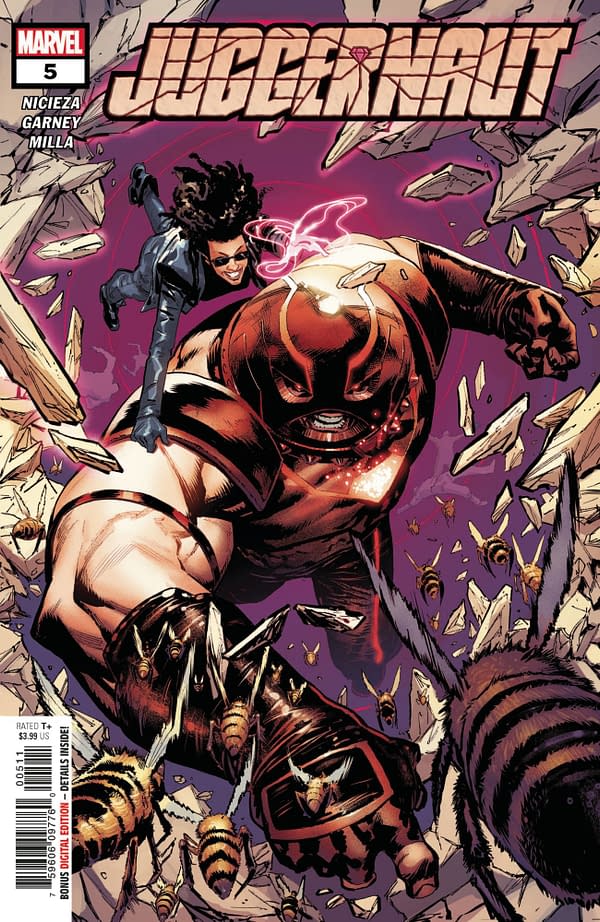 The cover to Juggernaut #5