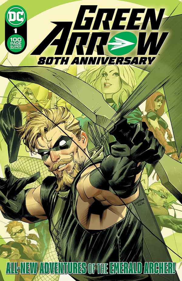 The cover to Green Arrow 80th Anniversary Super Spectacular #1 - $9.99 cheap!