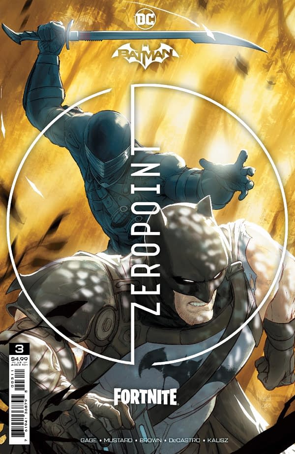 DC Comics To Publish Batman Vs GI JOE: Snake Eyes in Fortnite Comic