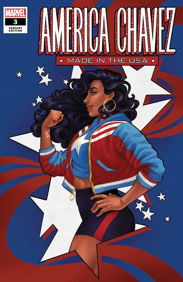 Cover image for AMERICA CHAVEZ MADE IN USA #3 (OF 5) COLA VAR