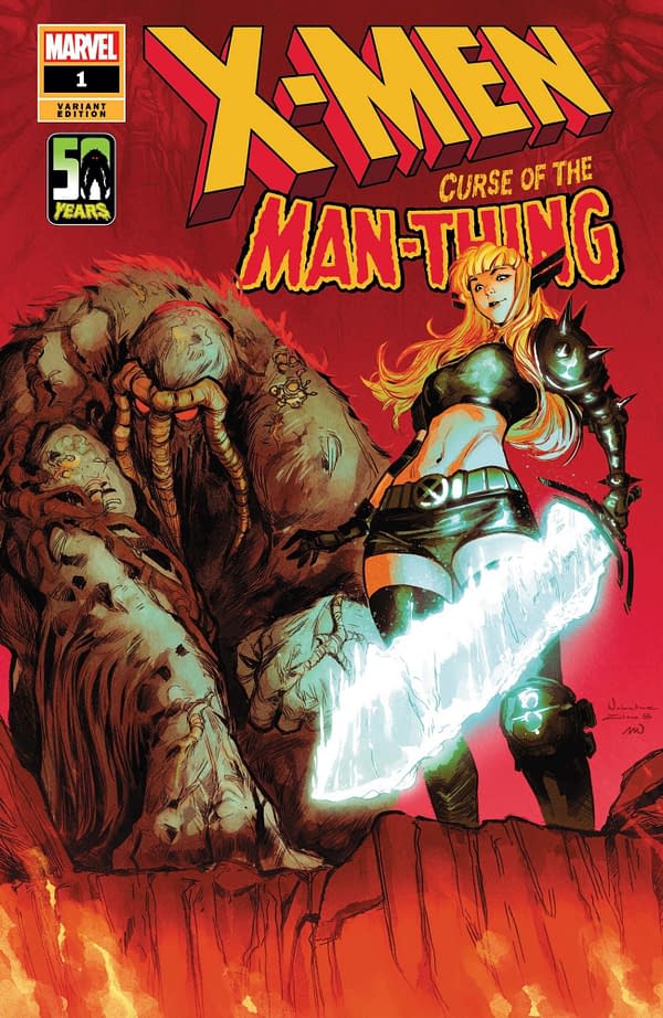 Cover image for X-MEN CURSE MAN-THING #1 ZITRO VAR