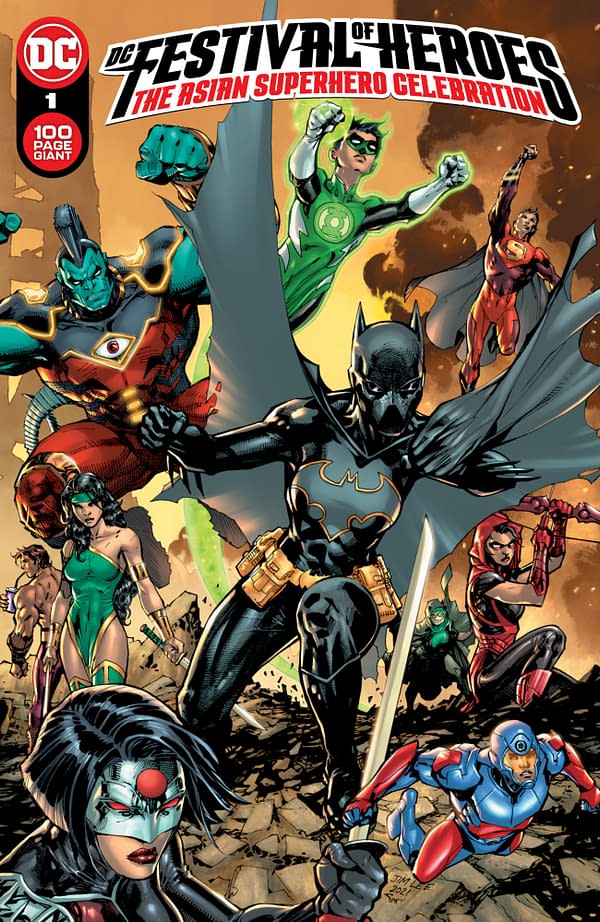 Cover image for DC FESTIVAL OF HEROES THE ASIAN SUPERHERO CELEBRATION #1 (ONE SHOT) CVR A JIM LEE
