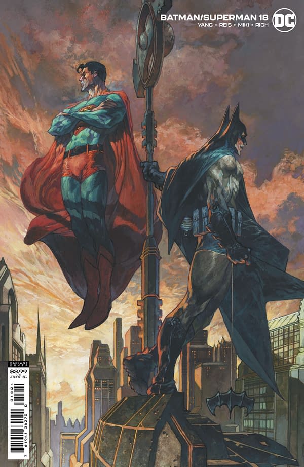 Cover image for BATMAN SUPERMAN #18 CVR B SIMONE BIANCHI CARD STOCK VAR