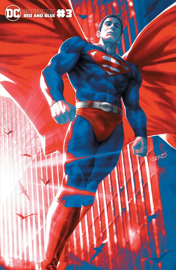 Cover image for SUPERMAN RED & BLUE #3 (OF 6) CVR C DERRICK CHEW VAR