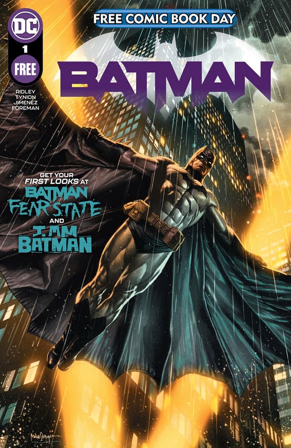 DC Publishes 4 Comics on Free Comic Book Day - Batman and King Shark