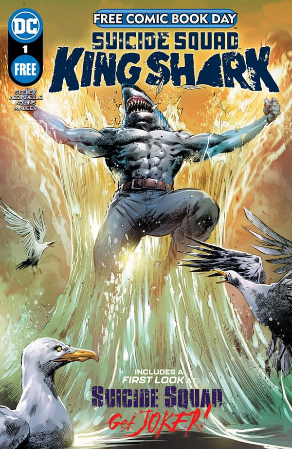 DC Publishes 4 Comics on Free Comic Book Day - Batman and King Shark