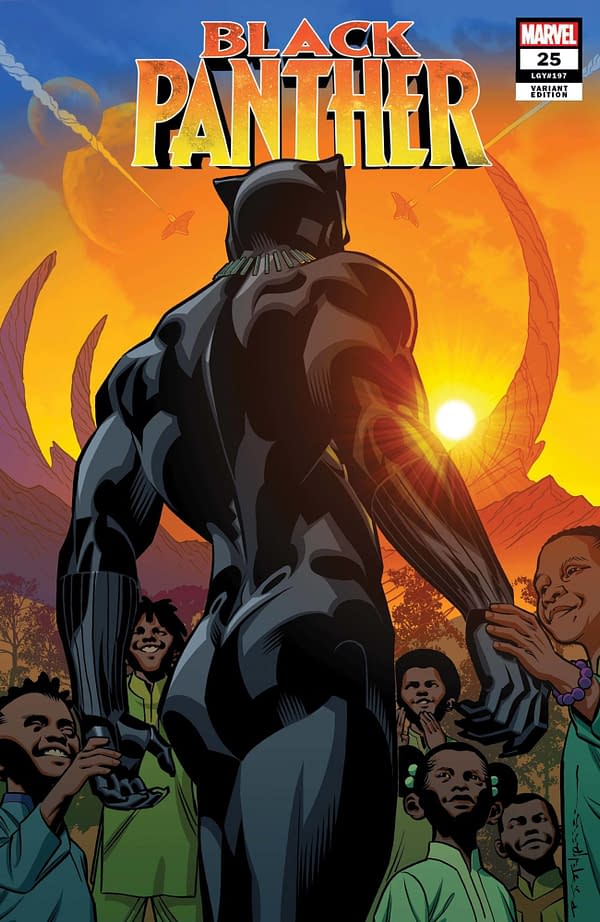 Cover image for BLACK PANTHER #25 STELFREEZE FINAL ISSUE VAR