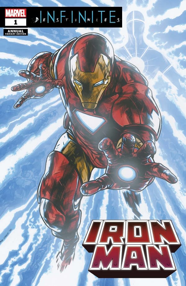 Cover image for IRON MAN ANNUAL #1 CHAREST VAR (RES)