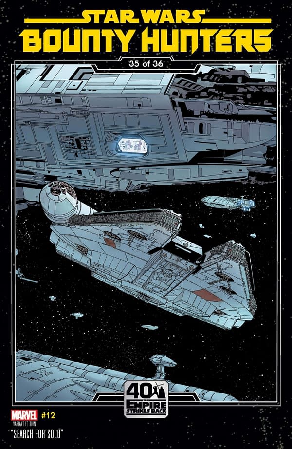 Cover image for STAR WARS BOUNTY HUNTERS #12 SPROUSE EMPIRE STRIKES BACK VAR