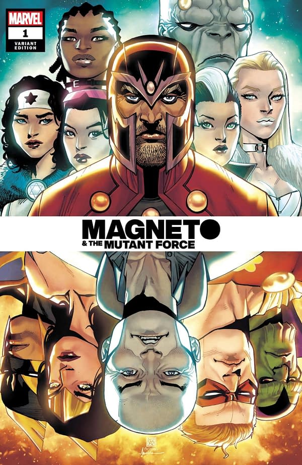 Cover image for HEROES REBORN MAGNETO AND MUTANT FORCE #1 CHANG SPOILER VAR