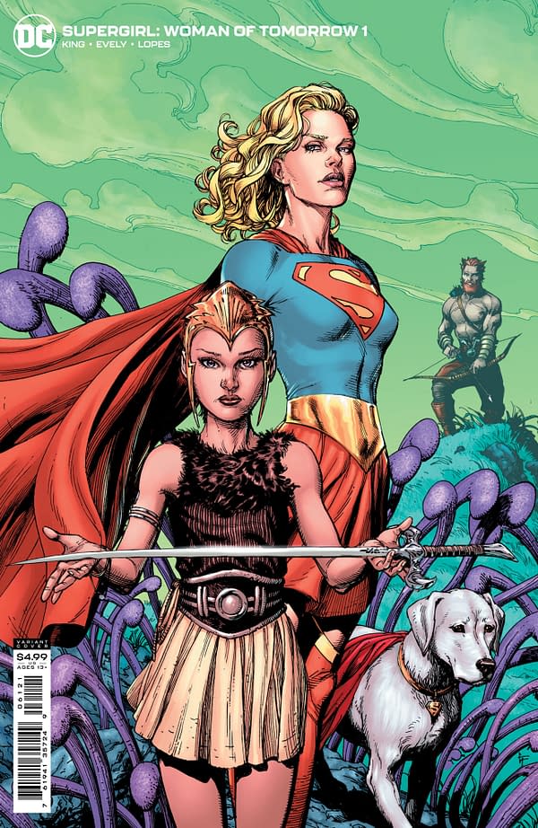 Cover image for SUPERGIRL WOMAN OF TOMORROW #1 (OF 8) CVR B GARY FRANK VAR