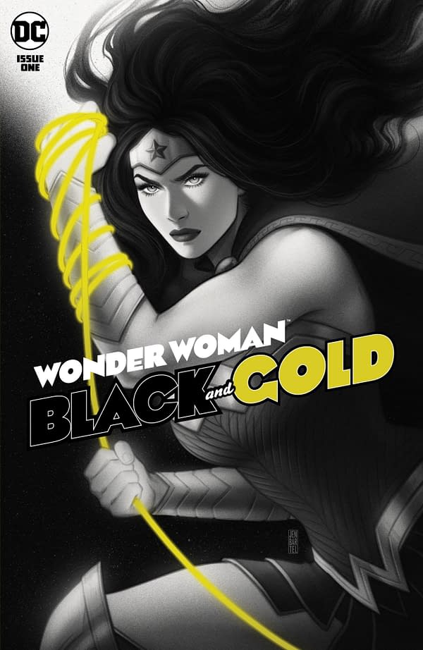 Cover image for WONDER WOMAN BLACK & GOLD #1 (OF 6) CVR A JEN BARTEL