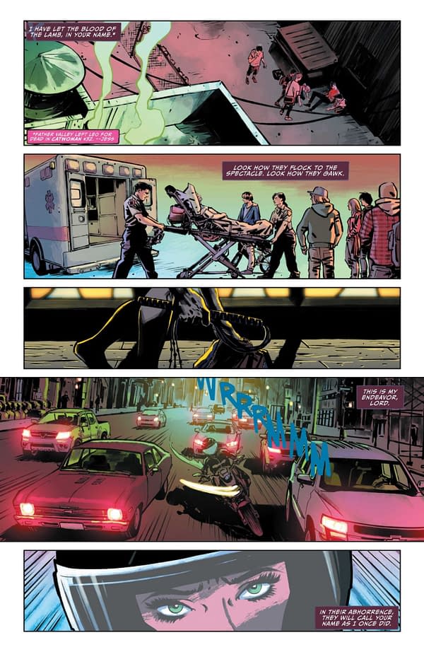 Interior preview page from CATWOMAN 2021 ANNUAL #1 CVR A KYLE HOTZ