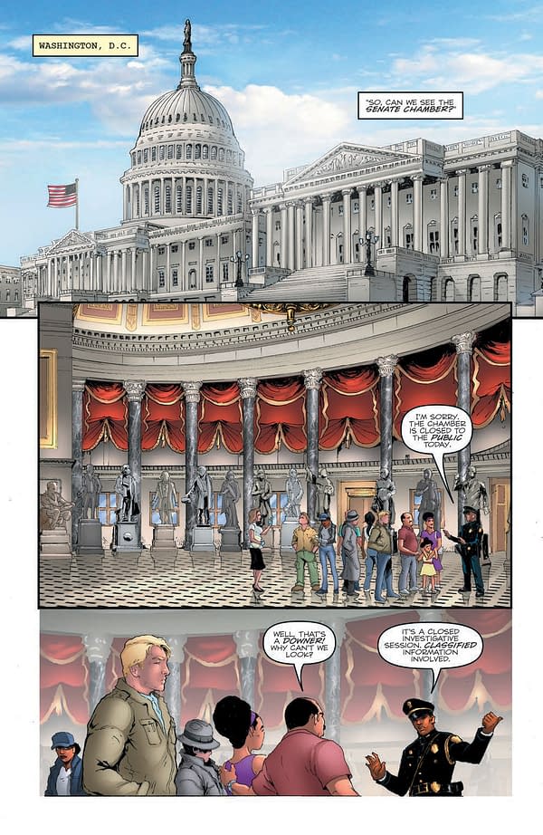 Interior preview page from GI JOE A REAL AMERICAN HERO #282 CVR A ANDREW GRIFFITH