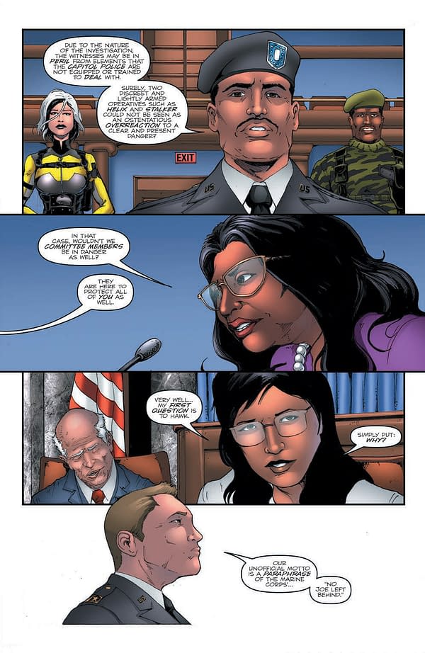Interior preview page from GI JOE A REAL AMERICAN HERO #282 CVR A ANDREW GRIFFITH