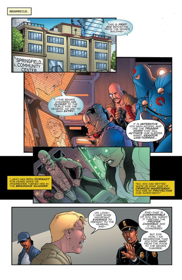 Interior preview page from GI JOE A REAL AMERICAN HERO #282 CVR A ANDREW GRIFFITH