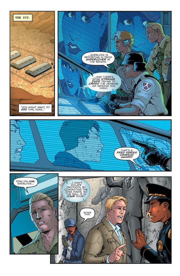 Interior preview page from GI JOE A REAL AMERICAN HERO #282 CVR A ANDREW GRIFFITH