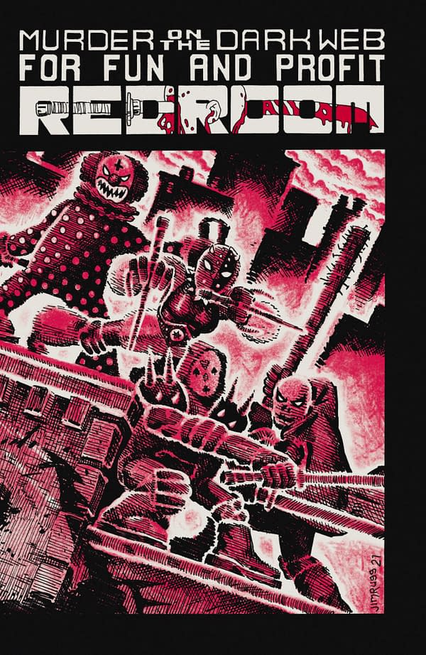 Ed Piskor's Red Room #3 Gets A TMNT Cover From Jim Rugg