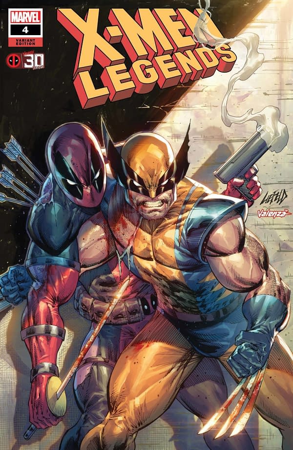 Cover image for X-MEN LEGENDS #4 LIEFELD DEADPOOL 30TH VAR