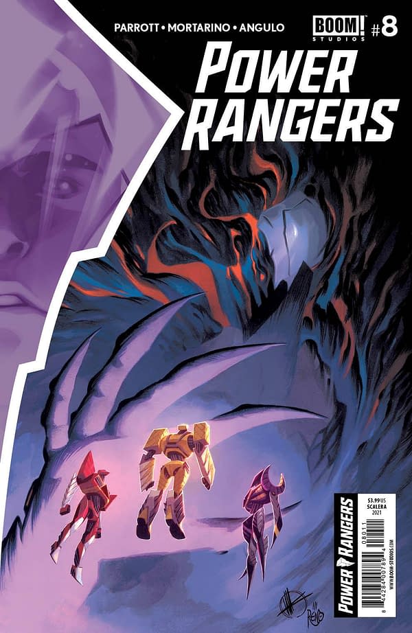 Cover image for POWER RANGERS #8 CVR A SCALERA