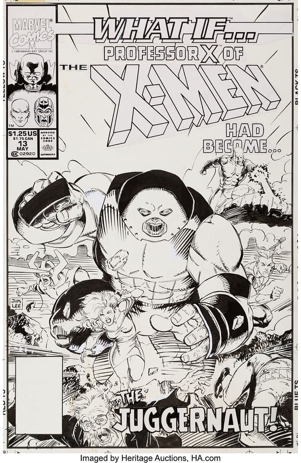 Jim Lee X-Men, WildCATS and Punisher Original Artwork at Auction