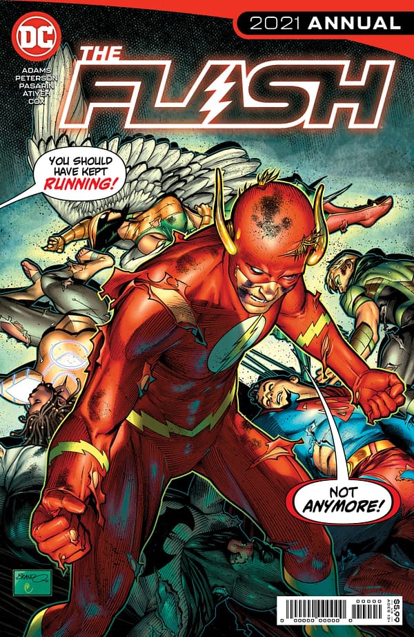 Cover image for FLASH 2021 ANNUAL #1 CVR A BRANDON PETERSON