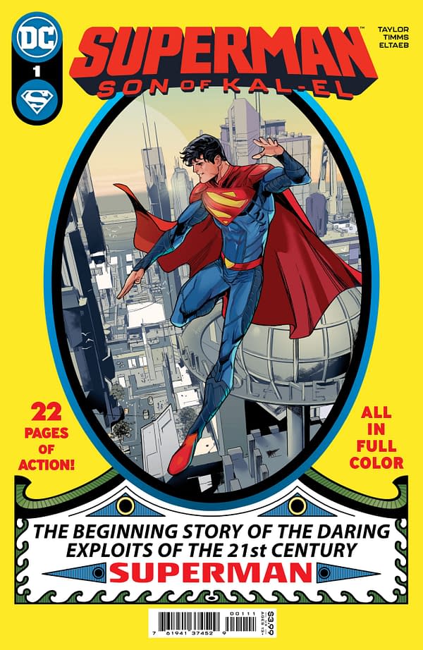 Cover image for SUPERMAN SON OF KAL-EL #1 CVR A JOHN TIMMS