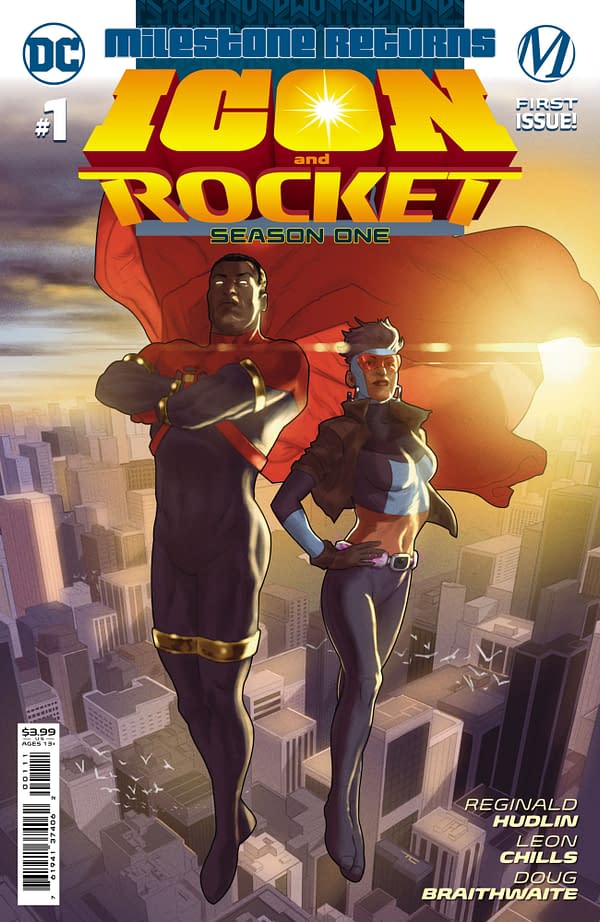 Cover image for ICON & ROCKET SEASON ONE #1 (OF 6) CVR A TAURIN CLARKE