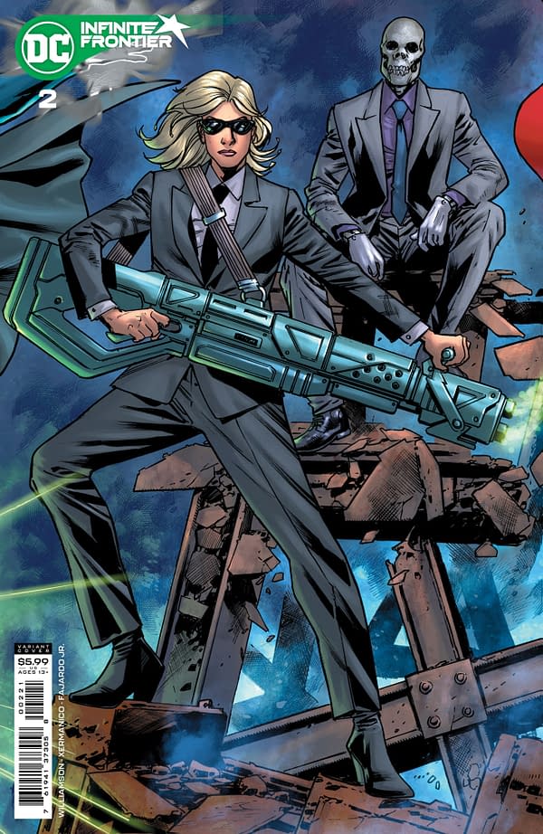 Cover image for INFINITE FRONTIER #2 (OF 6) CVR B BRYAN HITCH CARD STOCK VAR
