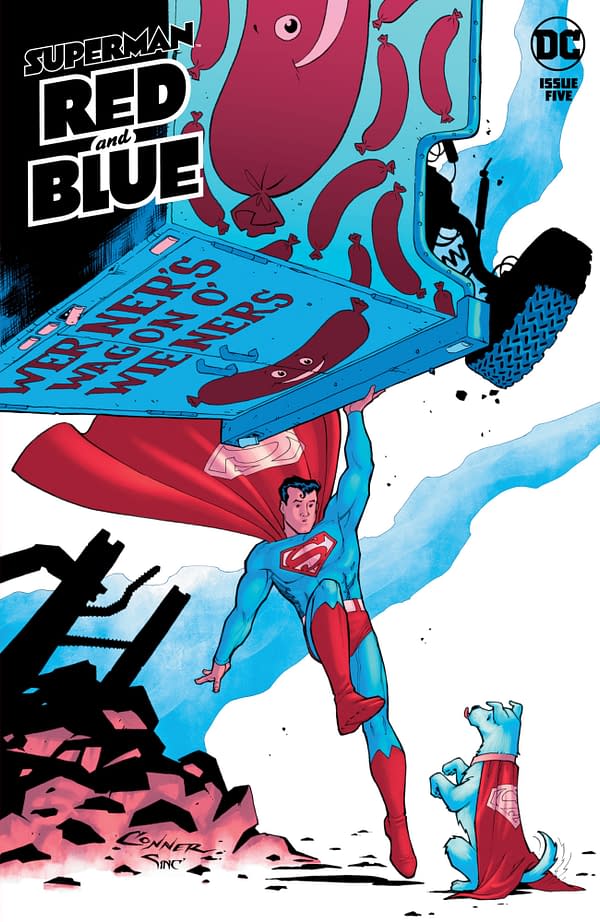 Cover image for SUPERMAN RED & BLUE #5 (OF 6) CVR A AMANDA CONNER