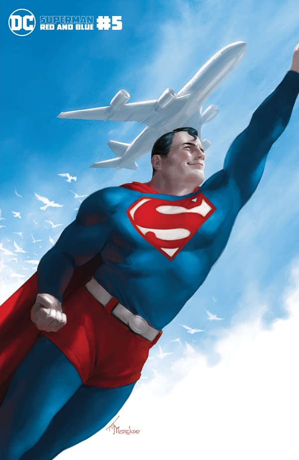 Cover image for SUPERMAN RED & BLUE #5 (OF 6) CVR C MIGUEL MERCADO VAR