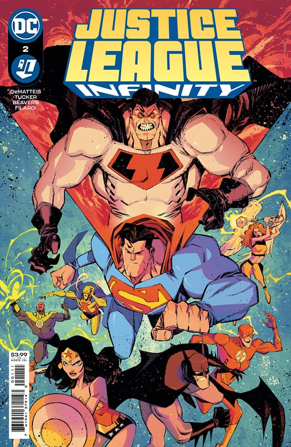 Cover image for JUSTICE LEAGUE INFINITY #2 (OF 7)