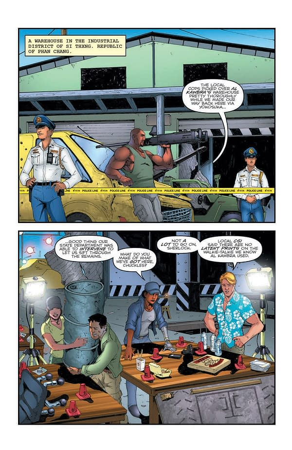 Interior preview page from GI JOE A REAL AMERICAN HERO #284 CVR A ANDREW GRIFFITH