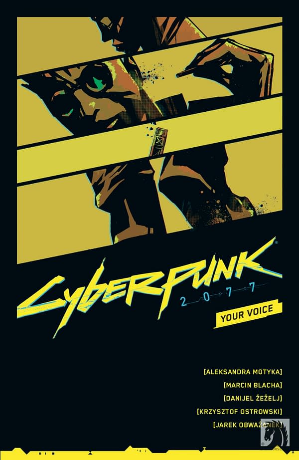 Cyberpunk 2077: Your Voice cover courtesy Dark Horse Comics