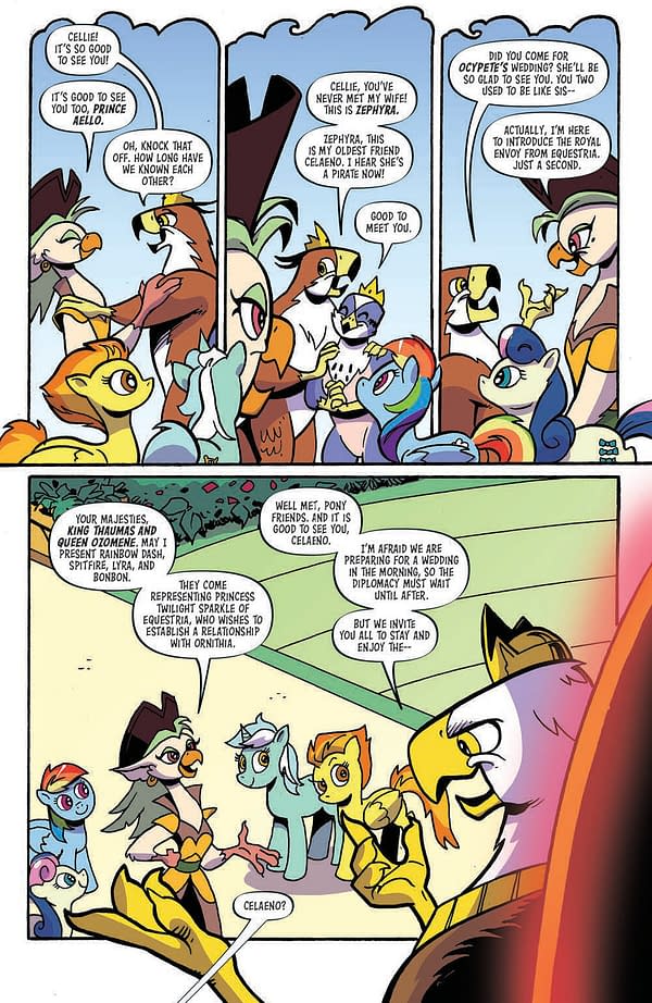 Interior preview page from MY LITTLE PONY FRIENDSHIP IS MAGIC #100 CVR A ANDY PRICE (C