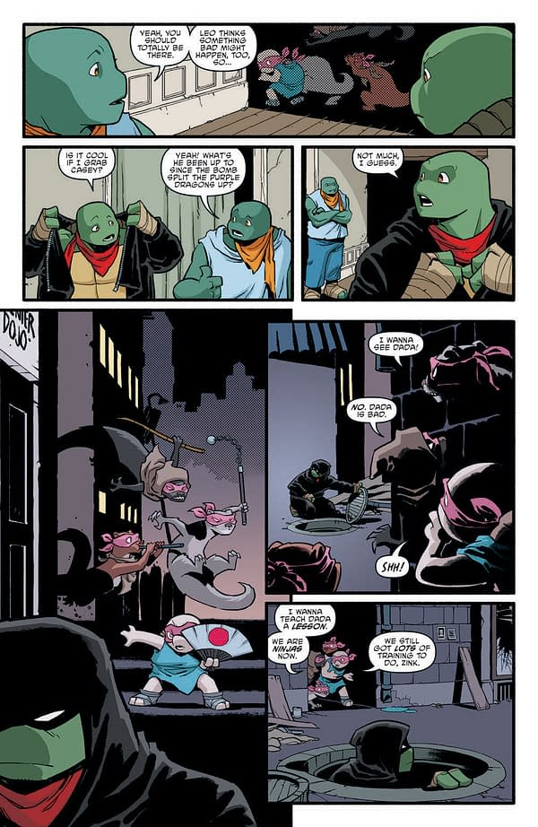 Interior preview page from TMNT ONGOING #119 CVR A NELSON DANIEL