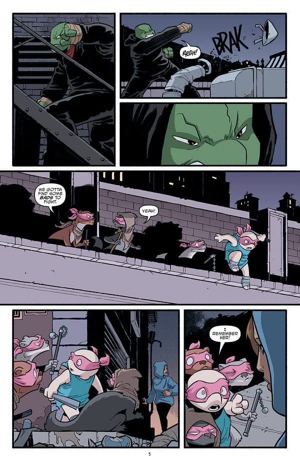 Interior preview page from TMNT ONGOING #119 CVR A NELSON DANIEL