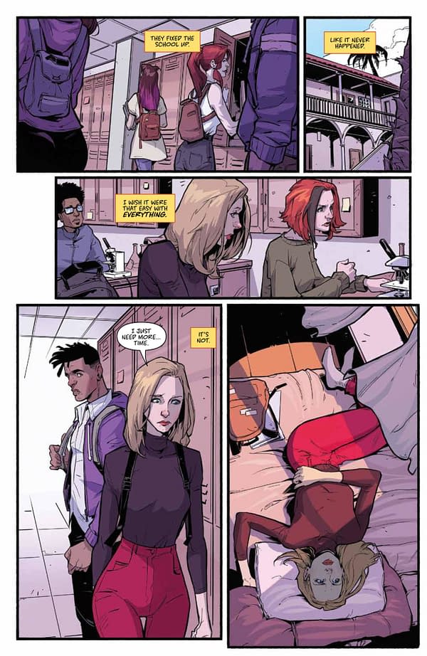 Interior preview page from BUFFY THE VAMPIRE SLAYER #27 CVR A FRANY