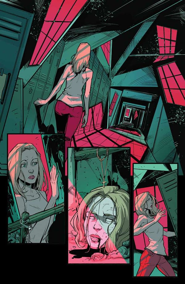 Interior preview page from BUFFY THE VAMPIRE SLAYER #27 CVR A FRANY