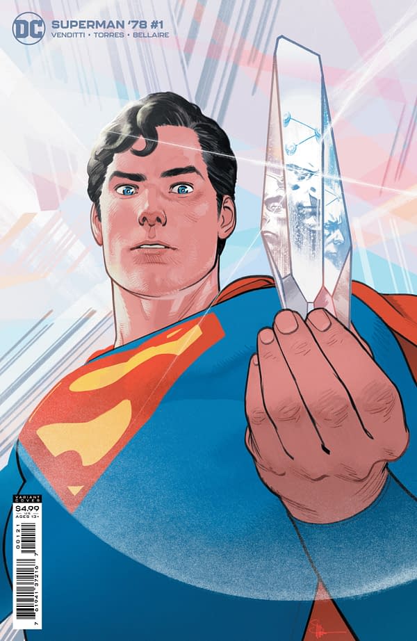 Cover image for SUPERMAN 78 #1 (OF 6) CVR B EVAN DOC SHANER CARD STOCK VAR