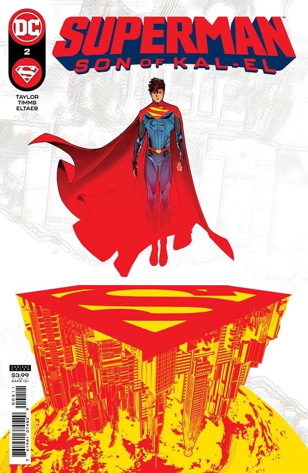 Cover image for SUPERMAN SON OF KAL-EL #2 CVR A JOHN TIMMS